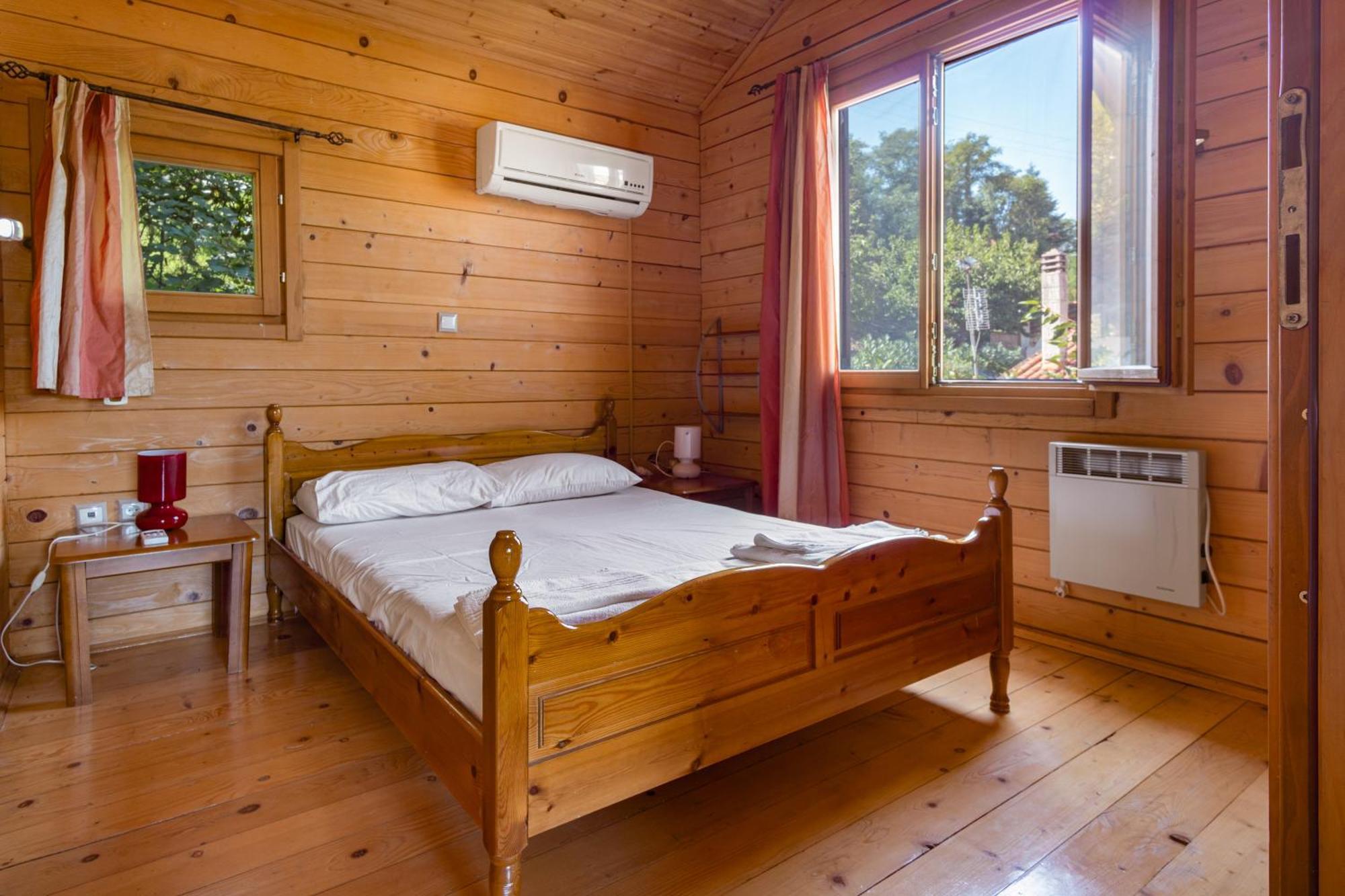 Zeus-Village Οικισμός Φινλανδικών Chalet Με Πισίνες & Γυμναστήριο Molos  Bagian luar foto