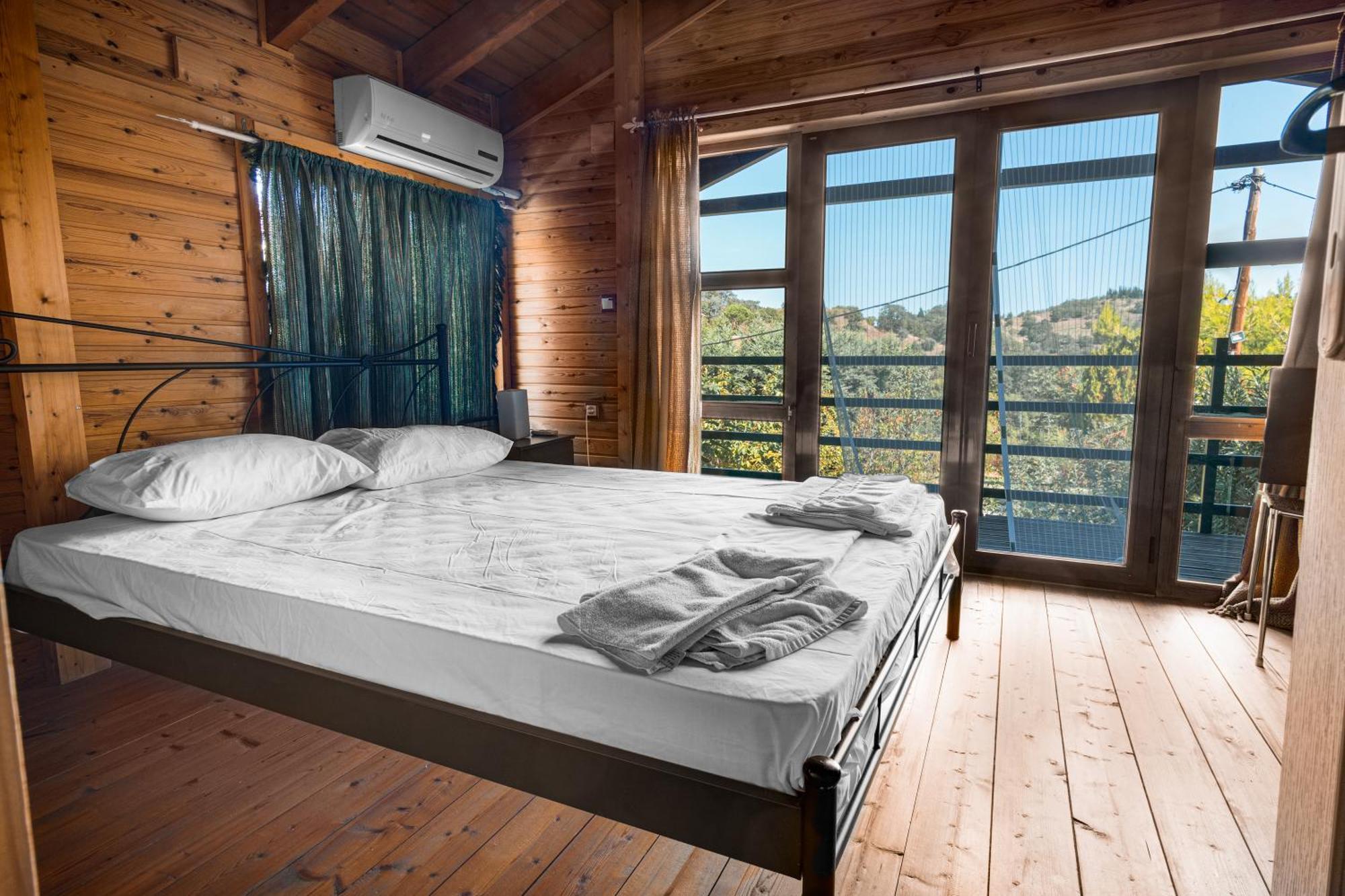 Zeus-Village Οικισμός Φινλανδικών Chalet Με Πισίνες & Γυμναστήριο Molos  Bagian luar foto