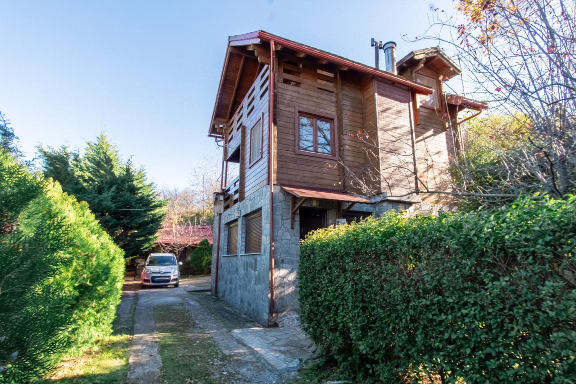 Zeus-Village Οικισμός Φινλανδικών Chalet Με Πισίνες & Γυμναστήριο Molos  Bagian luar foto
