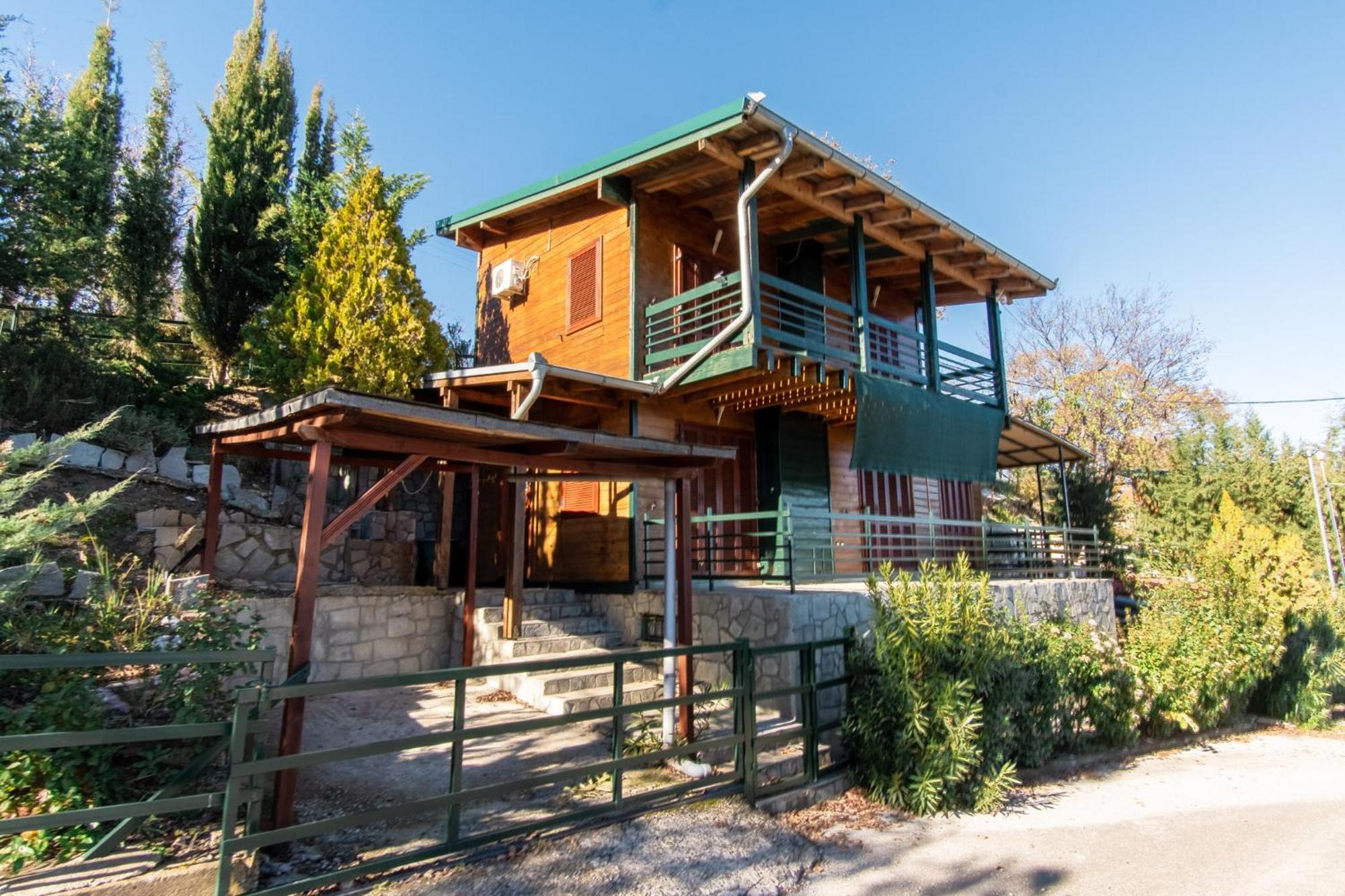 Zeus-Village Οικισμός Φινλανδικών Chalet Με Πισίνες & Γυμναστήριο Molos  Bagian luar foto