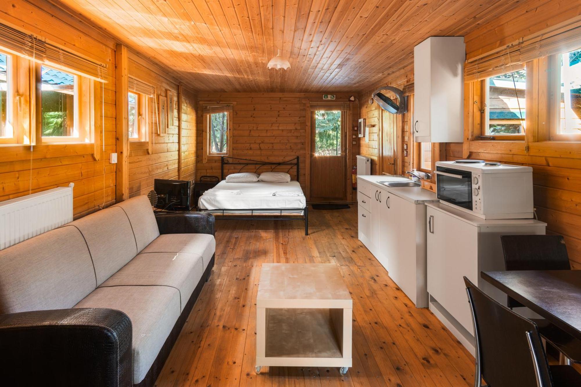 Zeus-Village Οικισμός Φινλανδικών Chalet Με Πισίνες & Γυμναστήριο Molos  Bagian luar foto