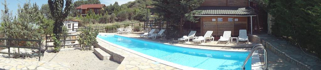 Zeus-Village Οικισμός Φινλανδικών Chalet Με Πισίνες & Γυμναστήριο Molos  Bagian luar foto