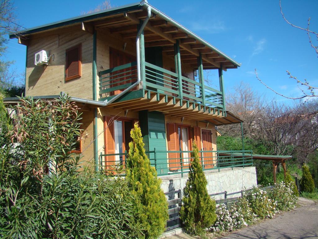 Zeus-Village Οικισμός Φινλανδικών Chalet Με Πισίνες & Γυμναστήριο Molos  Bagian luar foto